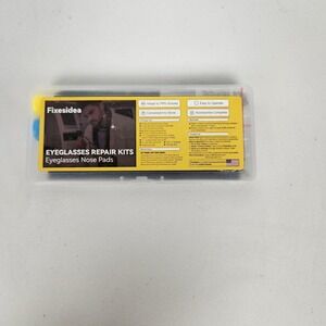 Eyeglass Repair Kit - anti Slip Nose Pads Glasses Set, Tiny Screws, Nuts, Tweeze